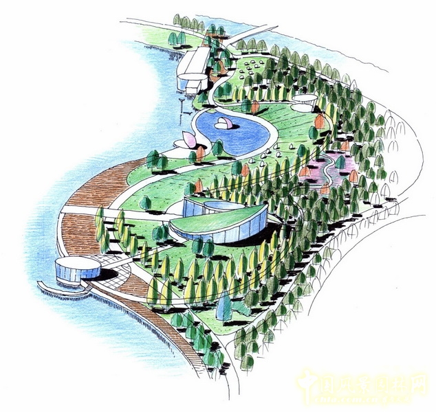盛葉夏樹 雕塑公園 景觀設(shè)計(jì) 設(shè)計(jì)圖