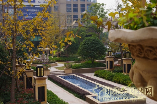 住宅景觀 安道國(guó)際 桂花星城 景觀設(shè)計(jì)