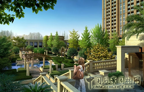 住宅景觀 安道國際 桂花星城 景觀設(shè)計