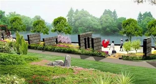 京杭運河生態(tài)水系建設工程樣板段破土動工