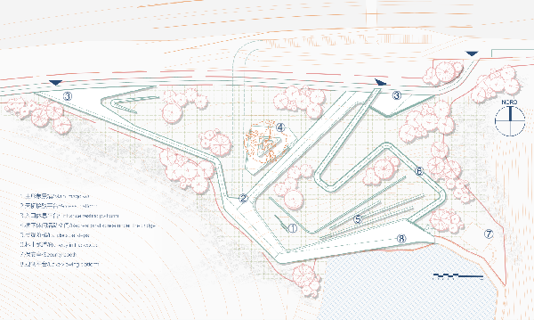 方行設(shè)計丨筆架山公園北側(cè)入口及邊界設(shè)計